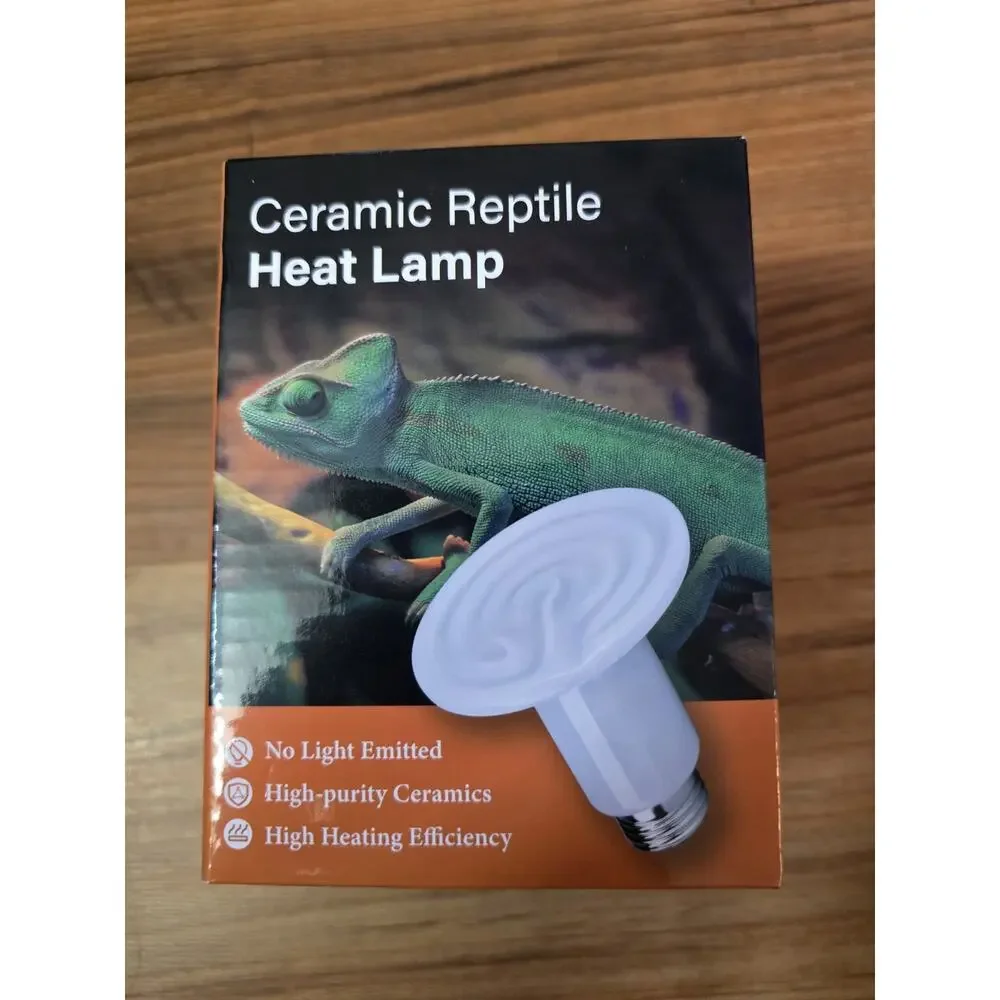 Ceramic Heat Lamp Amphibian Reptile Pet Brooder Incubating Chicken E26 Lamp Base
